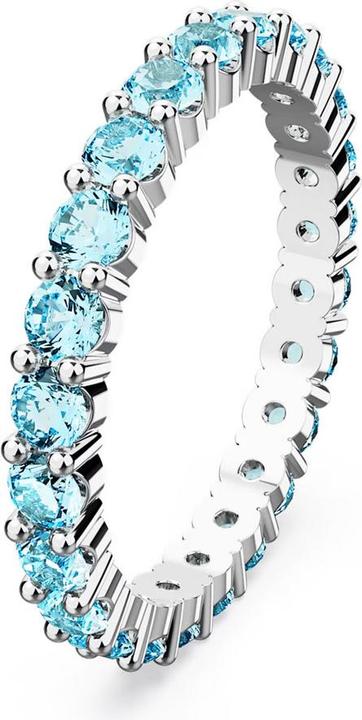 Actual product image Swarovski Matrix Ring Round Cut Blue (64)