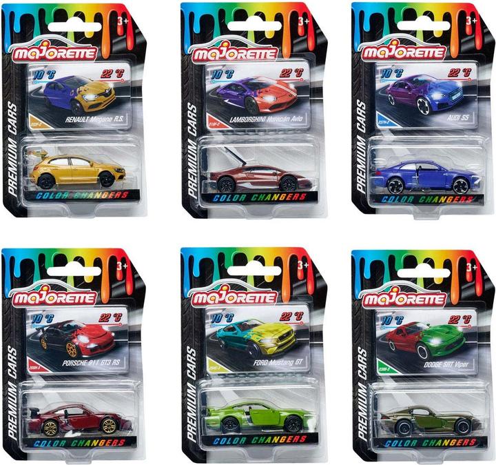 Actual product image Majorette Color Changers