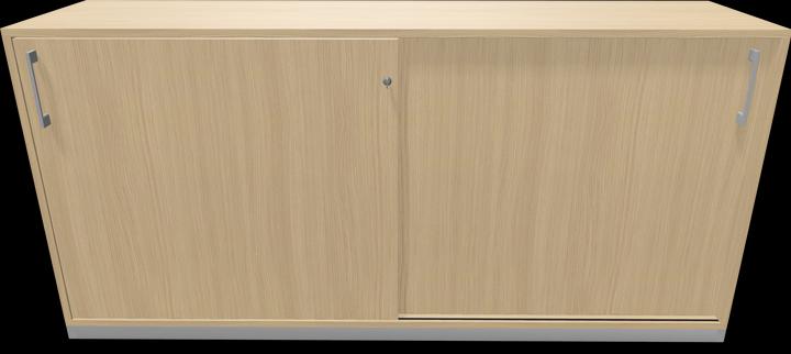 Actual product image Narbutas Choice sliding door cabinet (160 x 40 x 76 cm)