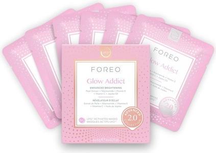 Produktbild Foreo Brightening face mask with activation for dull skin UFOâ„¢ Glow Addict (Brightening Mask) 6