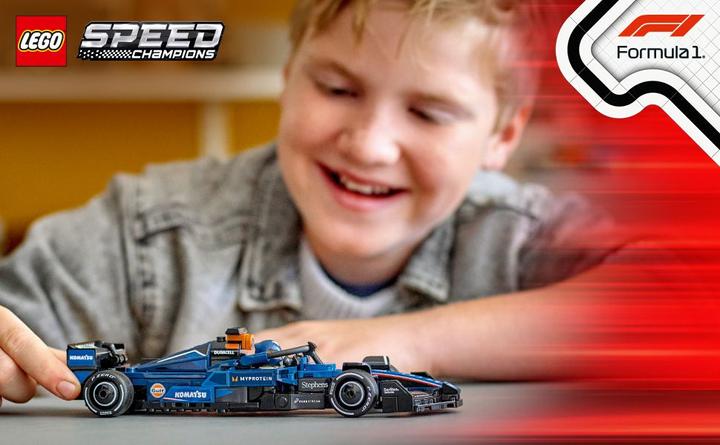 Actual product image LEGO Williams Racing FW46 F1 race car (LEGO Speed Champions)