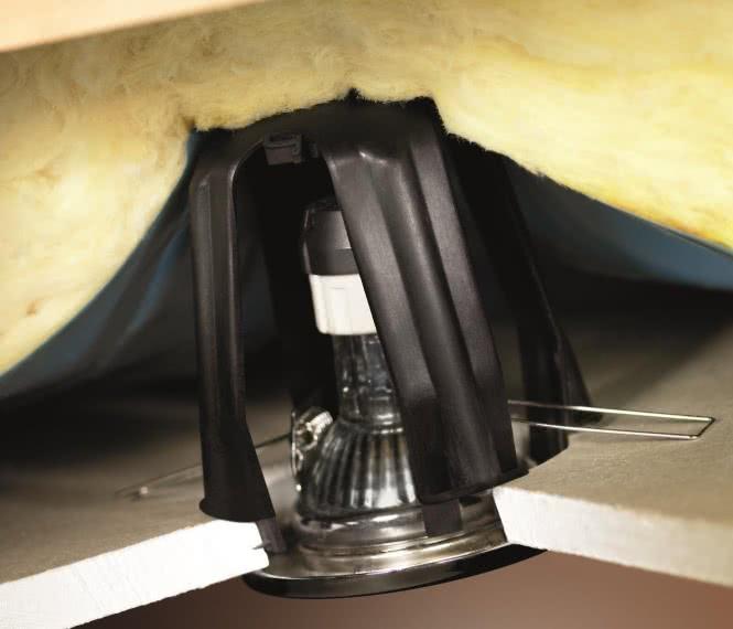 Productafbeelding HellermannTyton SpotClip-I-PA66GF15-BK Plafondafstandhouder 62-90 mm 148-00076