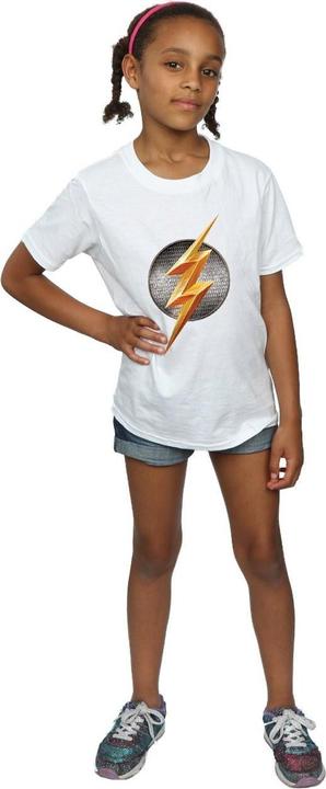 Image du produit - T-shirt JUSTICE LEAGUE MOVIE FLASH EMBLEM - Fille (140, 146)