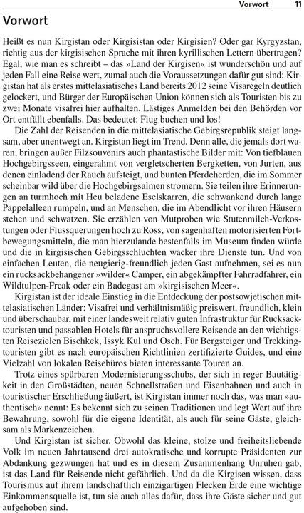 Produktbild Reiseführer Kirgistan (Deutsch, Dagmar Schreiber, Stephan Flechtner, 2025)