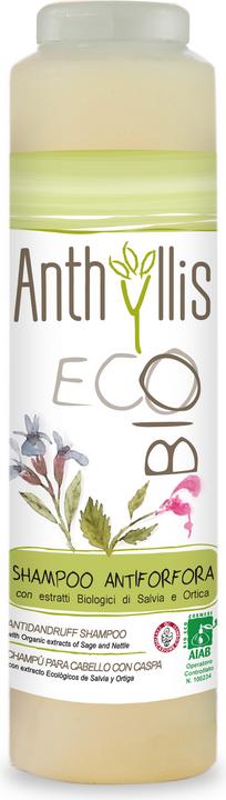 Anthyllis Haarshampoo mit Salbeixtrakt und Anti -DandRuff Eco 250 ml - (250 ml, Flüssiges Shampoo)