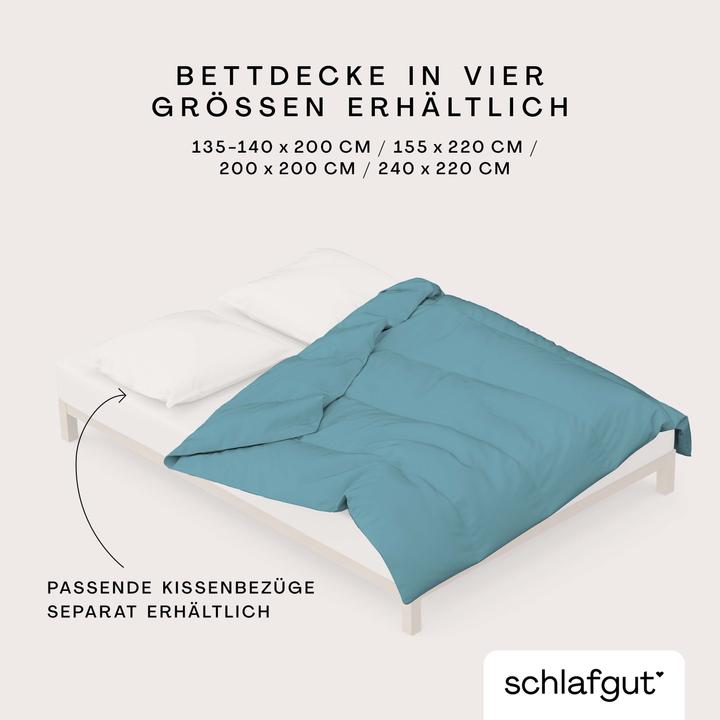 Immagine prodotto schlafgut Woven Satin (Copripiumino, 140 x 200 cm)