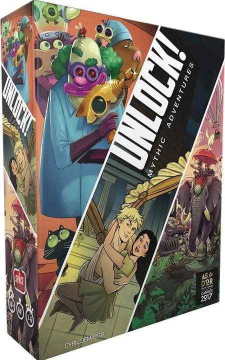 Produktbild Asmodée Unlock - Mythic Adventures (Französisch)