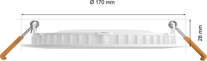 Immagine prodotto Philips Hue White & Color Ambiance Slim Recessed (1200 lm)
