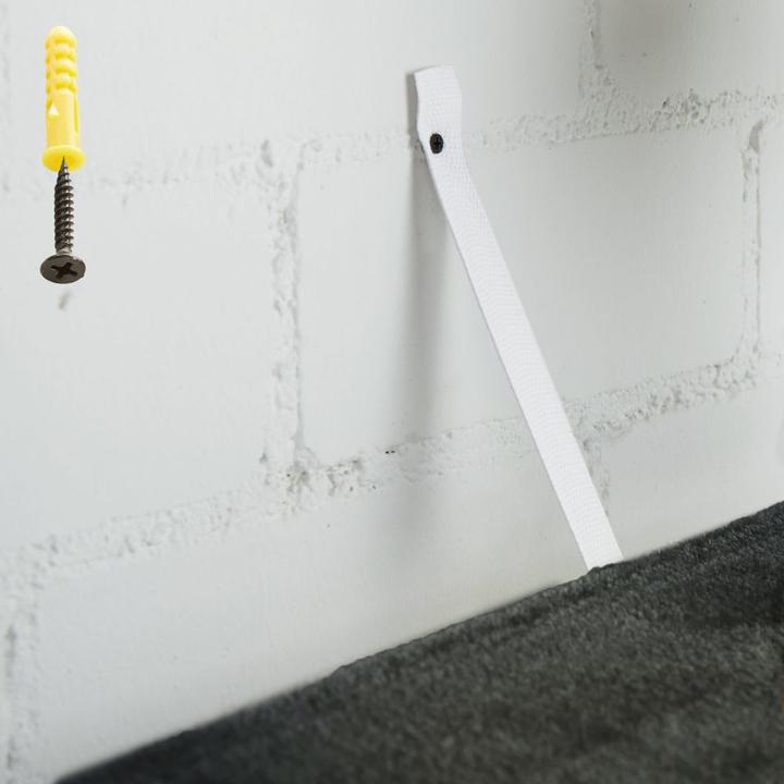 Produktbild tectake Hansi (260 cm, Grau, Weiss)