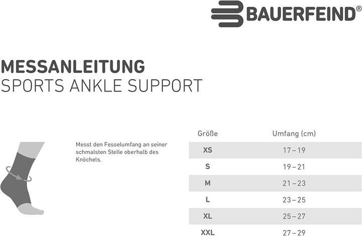 Produktbild Bauerfeind Sports Ankle Support (Links) (XXL)