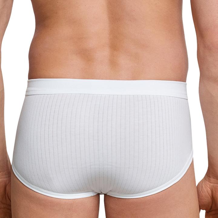 Actual product image Schiesser Pack of 4 Cotton Essentials Authentic sports briefs (M, pack of 4)