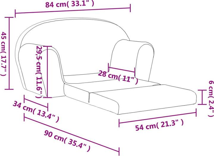 Actual product image VidaXL Jendrik (2 person sofa)