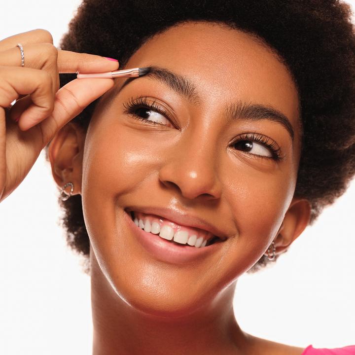 Actual product image essence brow powder duo set (Dark)