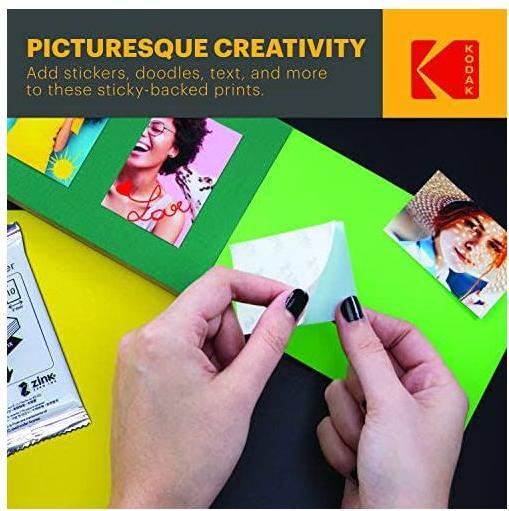 Actual product image Kodak Instant film 2x3 (Mint, snap, Snap touch, Printomatic, Mini 2, M230)