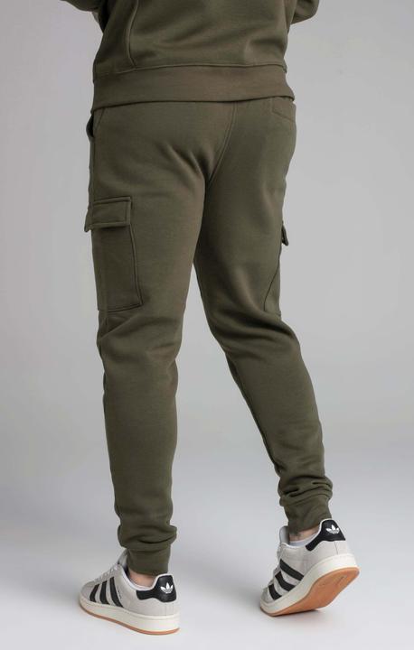 Actual product image Siksilk Sweatpants Khaki Essential Cargo Jogger (L)