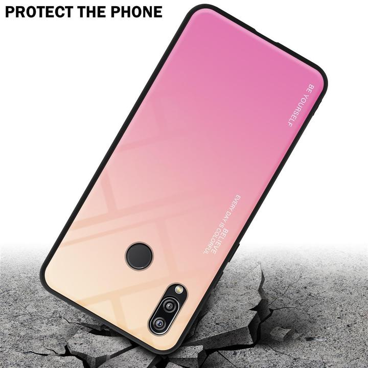 Produktbild Cadorabo TPU 2 Farben Glas Cover (Huawei Nova 3E)
