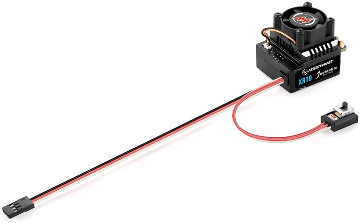 Actual product image Hobbywing Xerun XR10 Justock G3S brushless controller 60A, 2s-3 LiPo, BEC 4A