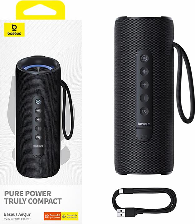 Image du produit Baseus OS-Baseus AeQur VO20 Enceinte portable sans fil Cluster noir