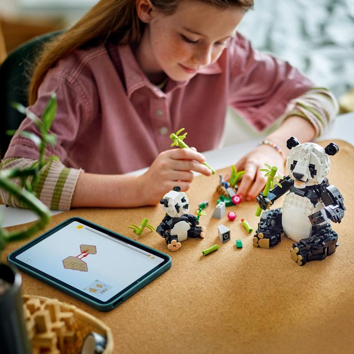 Produktbild LEGO Wilde Tiere: Pandafamilie (31165, LEGO Creator 3-in-1)