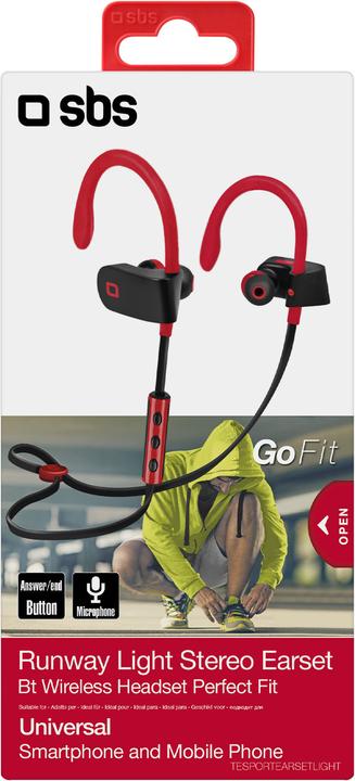 Produktbild SBS Stereo In-Ear-Kopfhörer Sport Runway Light (6 h, Kabellos)