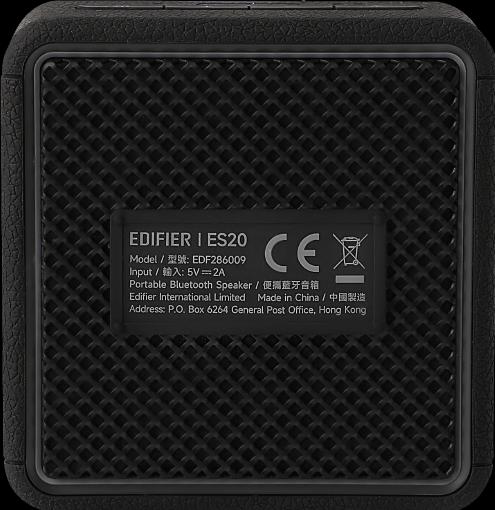 Image du produit Edifier ES20 Bluetooth Speaker (black) (15 h)