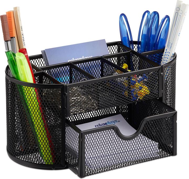 Image du produit Relaxdays Organiseur de bureau treillis