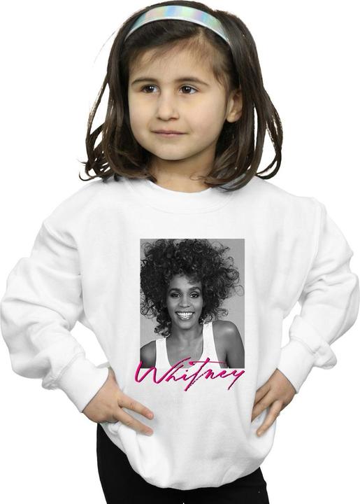 Immagine prodotto Whitney Houston Smile Photograph Felpa Ragazze (116)