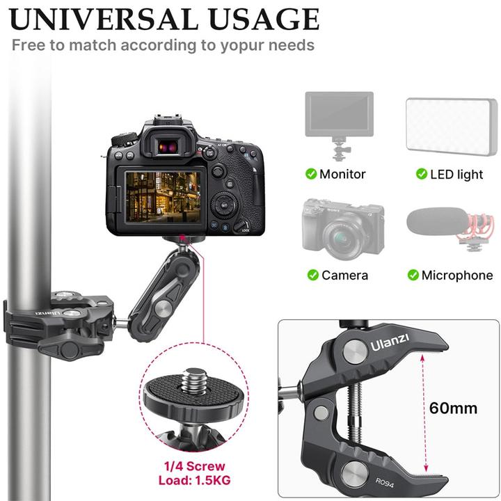 Produktbild Ulanzi Multi-functional Super Clamp (Stativklemme)