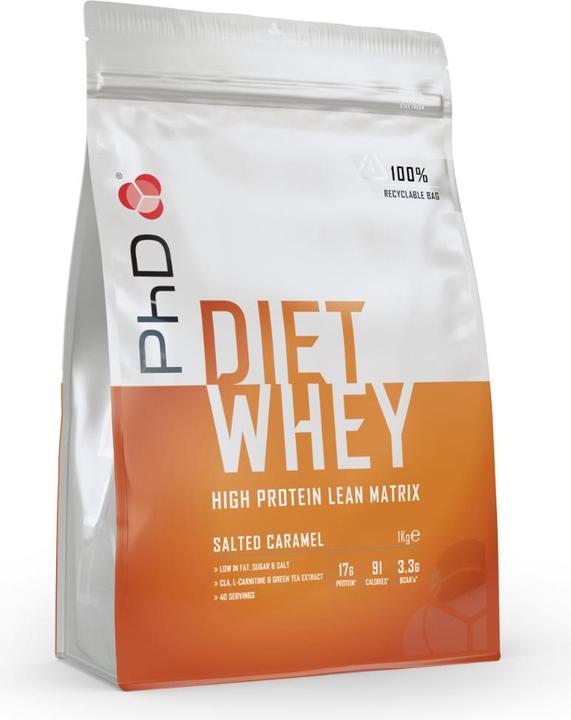 Produktbild PhD Nutrition Diet Whey (Gesalzen Karamell, 1 Stk., 1000 g)