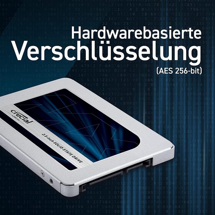 Produktbild Crucial Mx500 (1000 GB, 2.5")