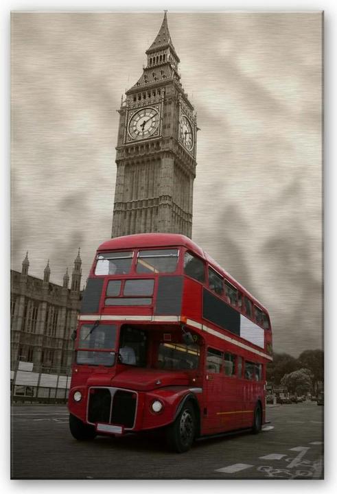 Produktbild Trenddeko Visit London (100 x 70 cm)
