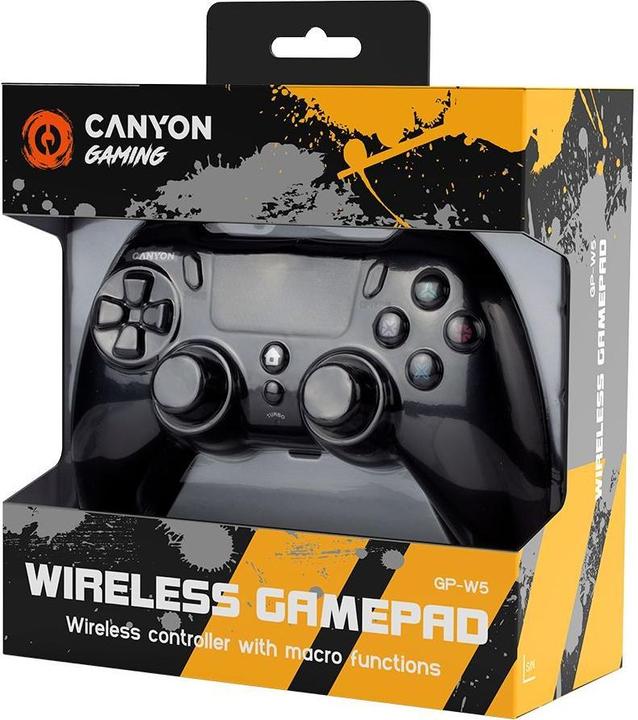 Actual product image Canyon Gamepad GP-W5 wireless PS4 (PS4)