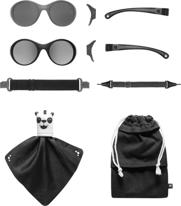 Image du produit Mokki Lunettes de soleil enfants noir 0-2 ans click & change