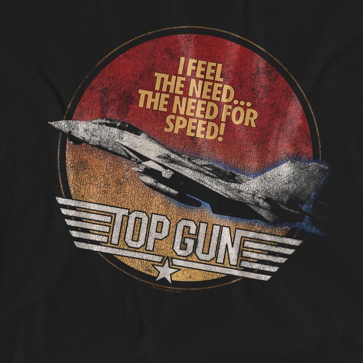 Actual product image Top Gun Unisex Adult Fighter T-Shirt (XXL)