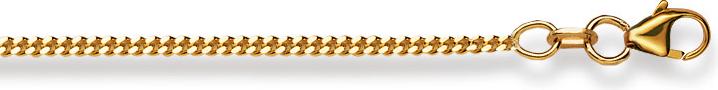 Image du produit Natsumi Schmuck Collier en or jaune 9K/375 Panzer 1.7mm (375/9 K Or jaune, 38 cm)