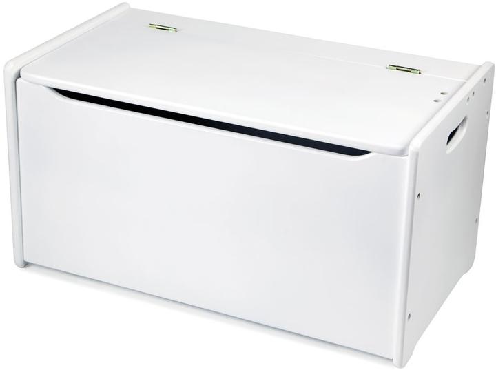 Bigjigs Caisse à jouets en bois Tidlo Blanc