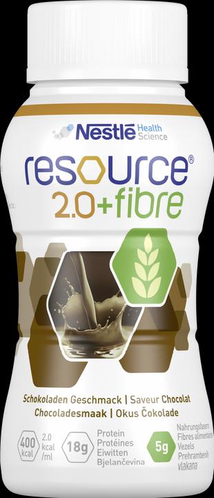 Actual product image Resource 2.0+fibre chocolate (Chocolate, 4 x)