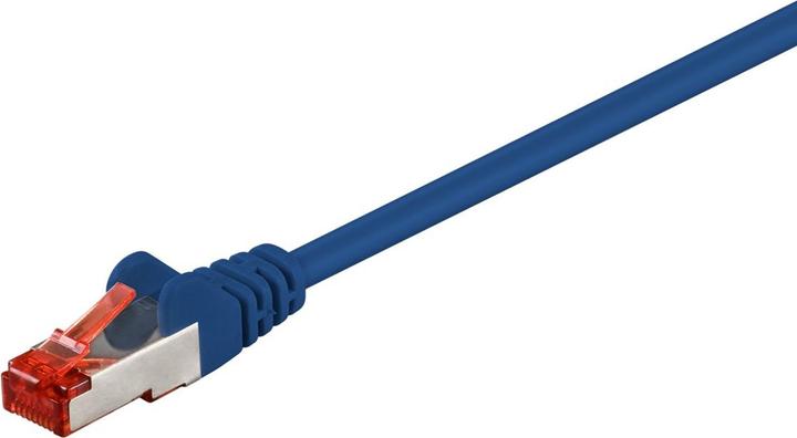 Produktbild Goobay CAT 6 S/FTP CU 3m Blue (PiMF, 3 m)