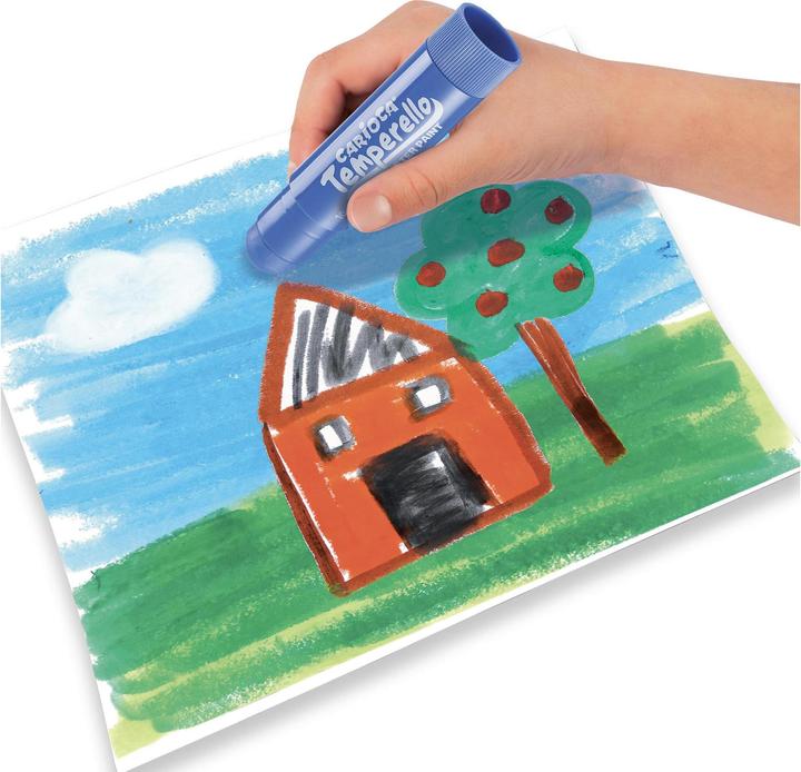 Actual product image Carioca Poster Paint Set Temperello 34 pieces, Multicoloured (Multicoloured, 34 x)