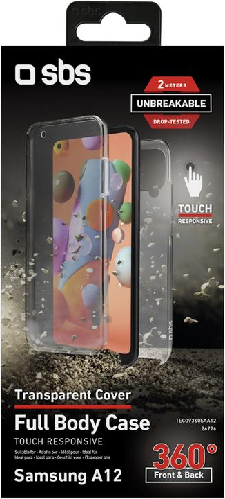 Actual product image SBS Full Body cover 360° (Samsung Galaxy A12)