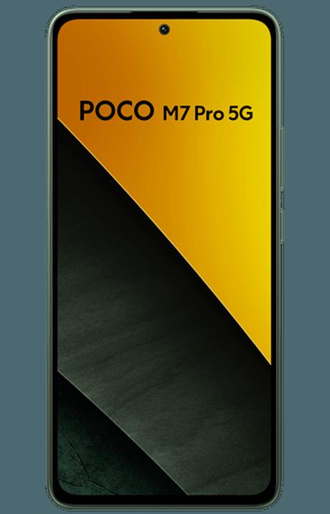 Actual product image Xiaomi Poco M7 Pro 5G (256 GB, Green, 6.67", Hybrid Dual SIM, 50 Mpx, 5G)