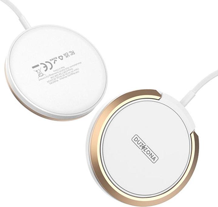 Image du produit Duzzona Dux Ducis Ä®kroviklis belaidis W1 MagSafe baltas (15 W)