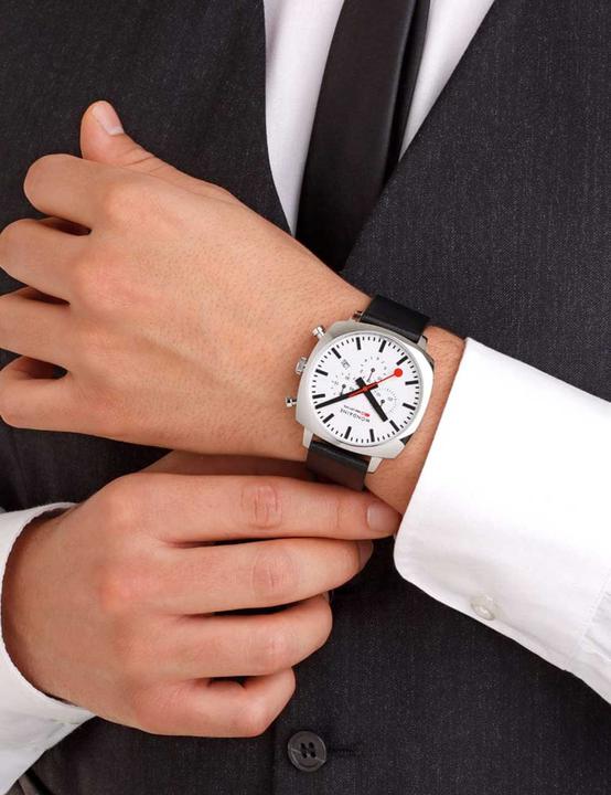 Image du produit Mondaine Grand Cushion (Chronographe, 41 mm)