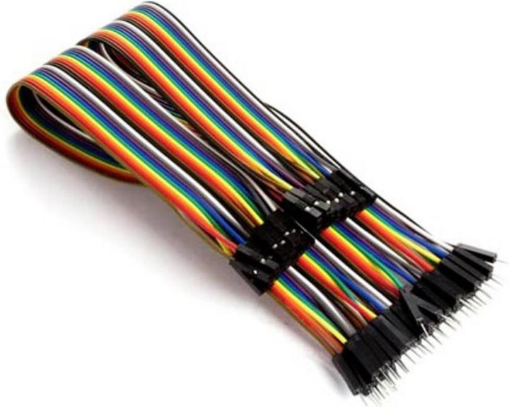 Image du produit Whadda Fiche de câble à la prise 40 broches, fil de raccordement de 30 cm
