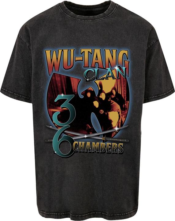 Actual product image Urban Classics Wu Tang 36 Chambers Acid Was Oversize Tee - 119355 (3XL)