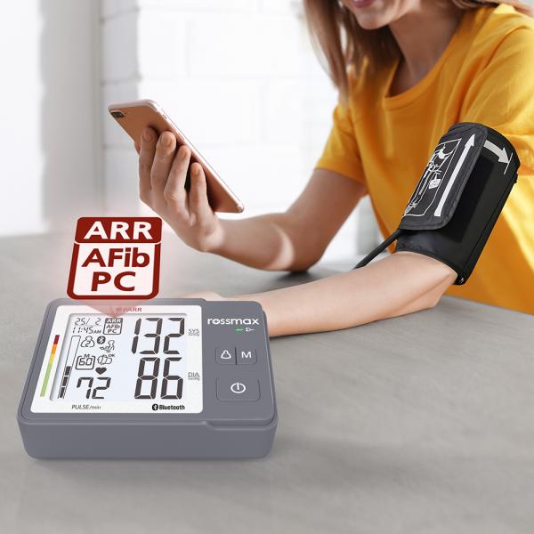 Produktbild Rossmax Blutdruckmessgerät Digital (Blutdruckmessgerät Oberarm)