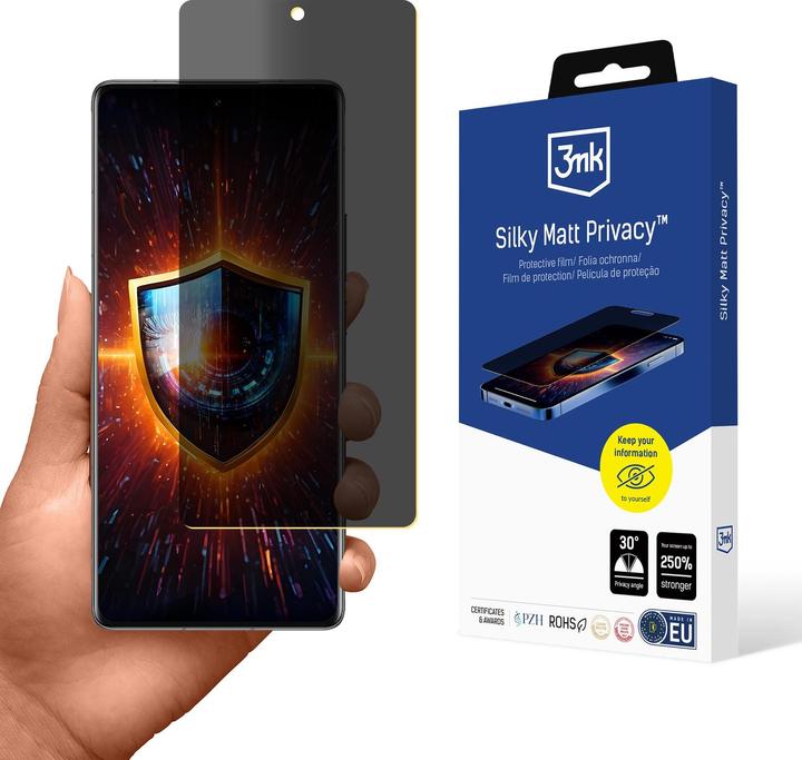 Produktbild 3MK Folia ochronna prywatyzujÄ ca matowa Silky Matt Privacy na Vivo X100 Ultra (Vivo X100)