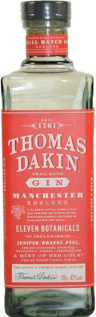Actual product image Thomas Dakin Small Batch Manchester Gin (1 x 70 cl)
