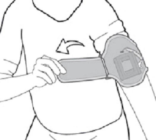 Actual product image Prorelax Arm belt