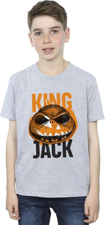 Actual product image Disney Boys The Nightmare Before Christmas King Jack T-Shirt (152, 158)